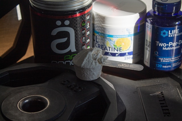 Evidence-based supplements that actually matter including protein powder, creatine, vitamins, and fitness nutrition products.